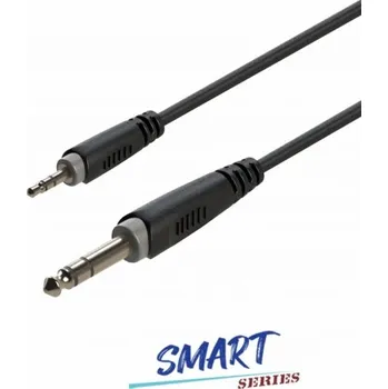 Audio kabel Kabel jack 3,5 mm - jack 6,3 mm Roxtone SACC280L1.5 1,5 m