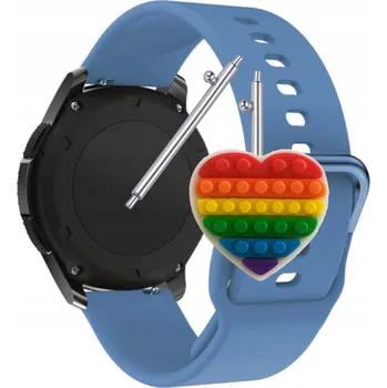 Pouzdro na mobilní telefon Pásek Řemínek pro Colmi P68, Silikon Modrý Poutko, nastavitelný