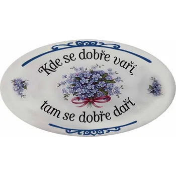 Plechová cedule Cedule Kde se dobře vaří - tam se dobře daří - TOP plechove retro cedule