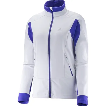 Běžky Bunda Salomon Momentum Softshell W white/violet 16/17 S