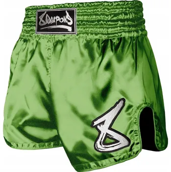 8 Weapons Kraťasy Muay-Thai Strike Zelené L