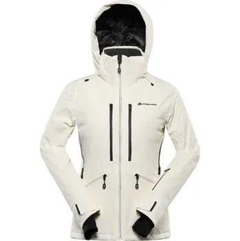 Dámská móda Bunda dámská ALPINE PRO REASA s membránou PTX béžová XL