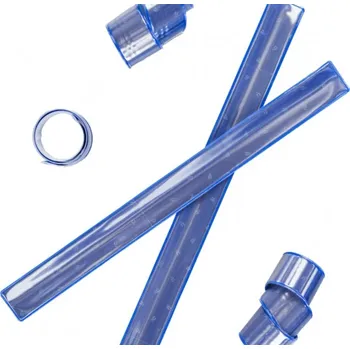 Cyklosvítilna Páska reflexní 3M bez potisku 32x3cm modrá