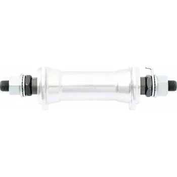 Náboj kola Náboj přední ložiskový hliníkový stříbrný, 100mm 36d