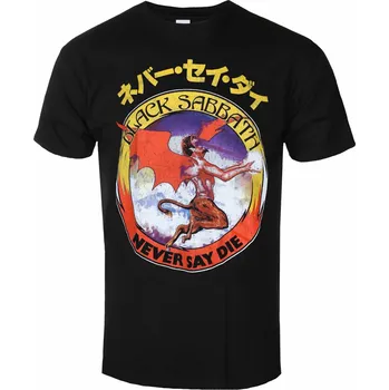 Pánské tričko Tričko metal pánské Black Sabbath - Reversed Logo - ROCK OFF - BSTS42MB - M