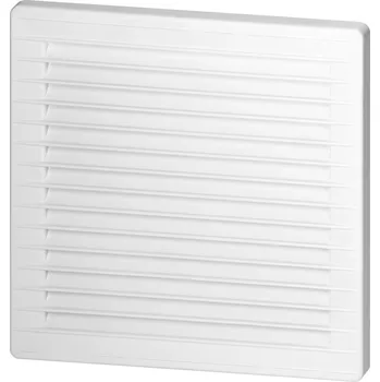 Větrací mřížka Ventilační mřížka se sítí ?100, bílá
