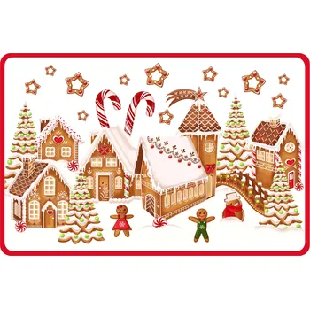 Plastové prostírání TORO 28,5x44cm perníčková vesnička