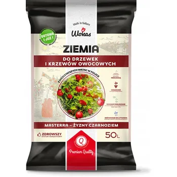 Substrát Zemina pro ovocné stromky a keře Wokas 50 l