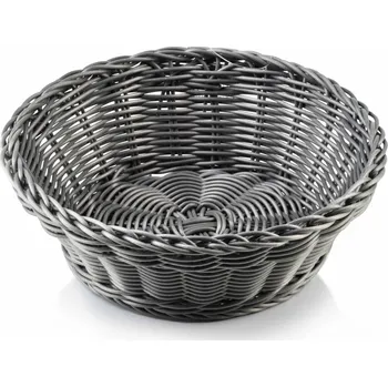 Dóza na potraviny Košík na pečivo Sino Grey, 20x7 cm