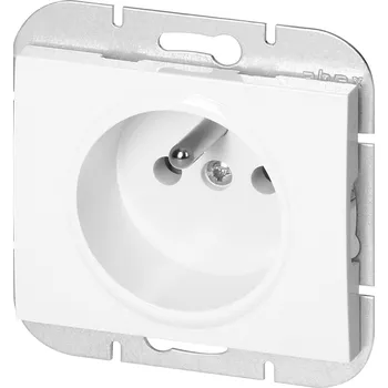 Elektrická zásuvka Zásuvka pod omítku s krytem 2P+E Onyx, 16A, 250V, PT-16O, bílá