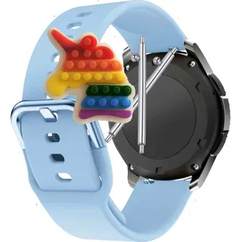 Pouzdro na mobilní telefon Pásek Řemínek pro GlacierX Remi, Silikon Modrý Poutko, nastavitelný