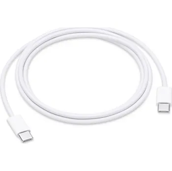 Mobilní telefon Apple USB kabel poškozený/chybějící obal USB-C ® zástrčka, USB-C® 1.00 m bílá MM093ZM/A-B