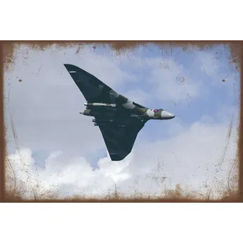 Plechová cedule Cedule Letadlo 30cm x 20cm plechová tabule