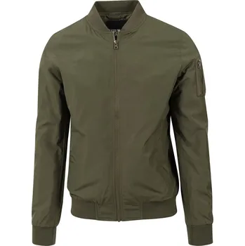 Pánský bomber Bunda Light Bomber Jacket tmavě olivová Urban Classics kaki 1758488