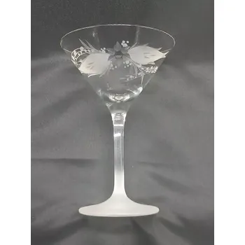 Sklenice Sklenice na martini 180ml s dekorem BETA /6ks * (DOPRODEJ - 3 sety)