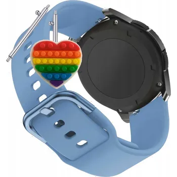 Pouzdro na mobilní telefon Pásek Řemínek pro Colmi M41, Silikon Modrý Poutko, nastavitelný