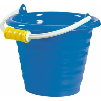 Hračka na písek Androni Kyblík s vlnovkou - průměr 20 cm, modrý