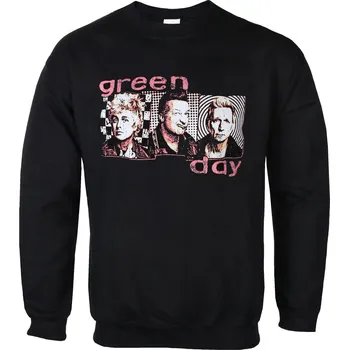 Pánská mikina mikina bez kapuce pánské Green Day - 80's Summer Photo - ROCK OFF - GDSWT83MB