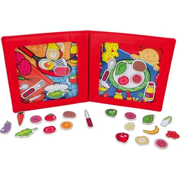 Dřevěná hračka Small Foot Mobilní magnetické vaření