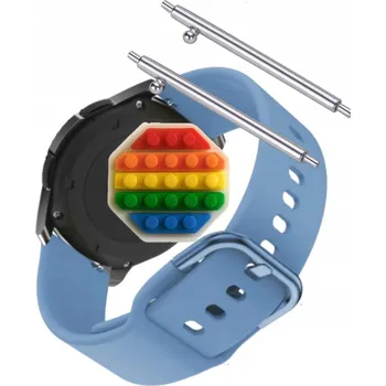 Pouzdro na mobilní telefon Pásek Řemínek pro Colmi V75, Silikon Modrý Poutko, nastavitelný