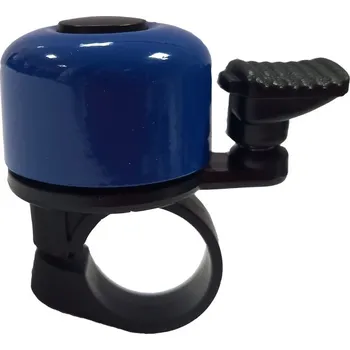 Zvonek na kolo Zvonek 4RACE mini tm. modrá