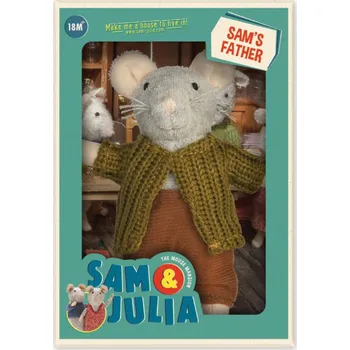 plyšák Sam & Julia Plyšový Samův tatínek