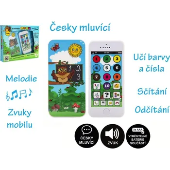 Hračka TEDDIES Dětský mobil moudré sovy s krytem