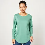 Blancheporte Dlouhé tričko s dlouhými rukávy zelená 42/44