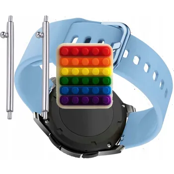 Pouzdro na mobilní telefon Pásek Řemínek pro Jacoos L70, Silikon Modrý Poutko, nastavitelný