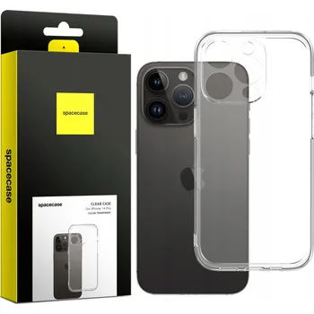 Pouzdro na mobilní telefon Spacecase Zadní Kryt pro Apple iPhone 14 Pro, bezbarvý