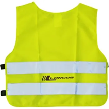 Cyklosvítilna Reflexní vesta LONGUS dva pruhy dospělá XL