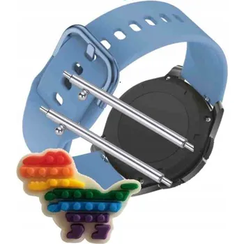 Pouzdro na mobilní telefon Řemínek Řemínek pro Motsfit CJZ121BR, Silikonový Modrý Smyčka, nastavitelný