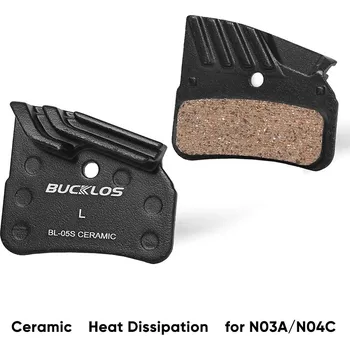 Brzda na kolo Bucklos Brzdové destičky s chladičem pro Shimano Deore XT