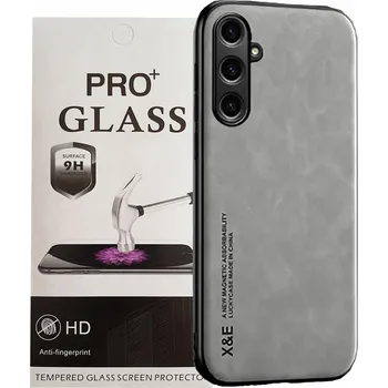 Pouzdro na mobilní telefon Zadní Kryt Audioimp pro Samsung Galaxy M35 5G šedý