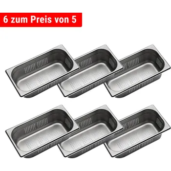 Nádobí G.Gastro Nerezová GN nádoba 1/3 - perforovaná - hloubka: 100 mm