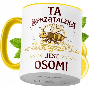 Hrnek Polidraw Hrnek Polidraw Pro Uklízečku jako Dárek, keramický, 330 ml