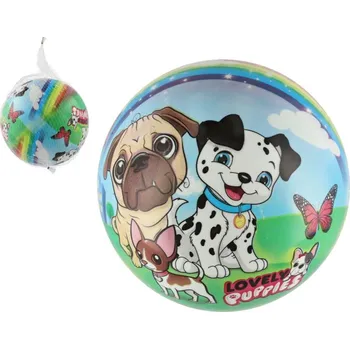 Dětský míč Míč Pejskové nafouknutý 23cm