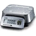 CAS FW-500, 3/6 kg, 240mmx205mm voděodolná gastro váha do náročných provozů - ES ověřená
