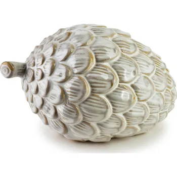 Keramická soška Hytte 17,2 cm bílá