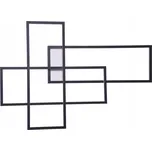 Nástěnné svítidlo AZzardo černé, integrovaný LED zdroj 80 W