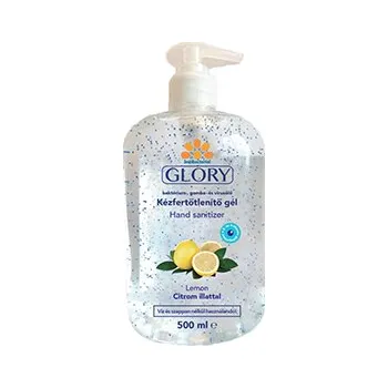 Dezinfekce GLORY dezinfekční gel na ruce s jemnou citrónovou vůní 500 ml