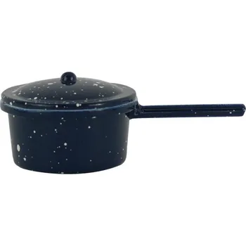 Hrnec Mini rendlík s poklicí + sběratelská kartička – Mouse Mansion Sam & Julia