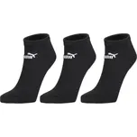 Unisex ponožky Puma ELEMENTS UNISEX PLAIN SNEAKER 3P 39/42 Černá, Bílá