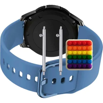 Pouzdro na mobilní telefon Pásek Řemínek pro Polar Grit X2 Pro, Silikon Modrý Poutko, nastavitelný