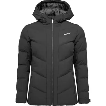 Dámskě prošívaná bunda Lotto FAILA L Černá, Stříbrná