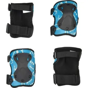 Chránič nohou Micro chrániče kolen a loktů modré V2 velikost S