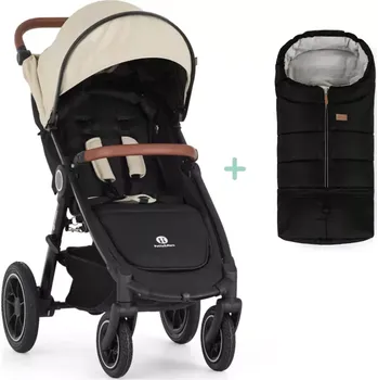 Kočárek PETITE&MARS Kočárek sportovní Street2 Air Oak + PETITE&MARS fusak Jibot ZDARMA Sahara Beige