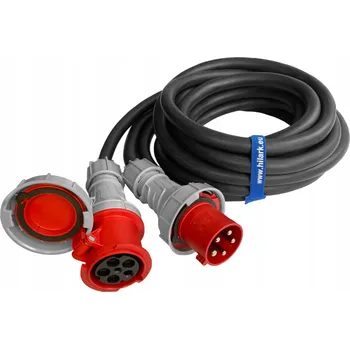 Napájecí kabel Prodlužovací Kabel jednoduchý Hilark 15 m 1 ks černý
