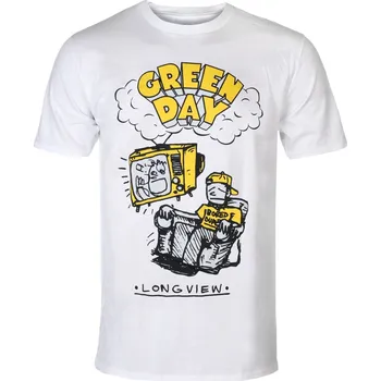 Tričko metal pánské Green Day - Longview - ROCK OFF - GDTS24MW - XL