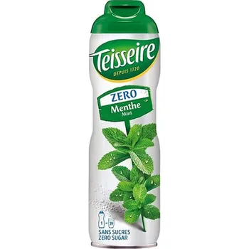 Sirup Teisseire sirup Green Mint 0% 0,6l
